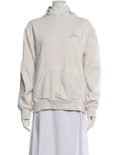 Pre-owned Madhappy Crew Neck Long Sleeve Hoodie In Neutral