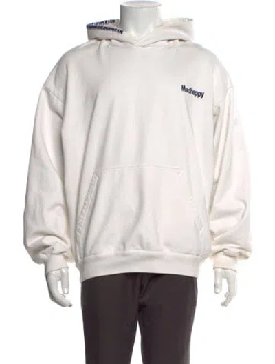 Pre-owned Madhappy Crew Neck Long Sleeve Hoodie In Neutral