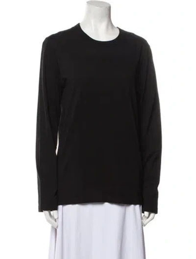 Pre-owned Madhappy Crew Neck Long Sleeve Sweatshirt In Black