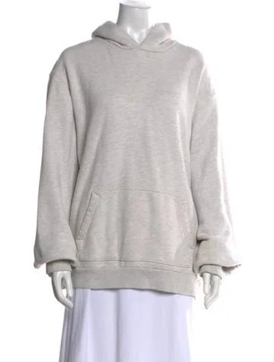 Pre-owned Madhappy Crew Neck Long Sleeve Sweatshirt In Gray