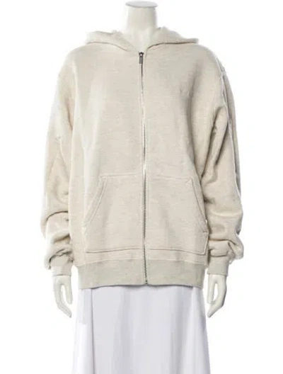 Pre-owned Madhappy Crew Neck Long Sleeve Sweatshirt In Neutral