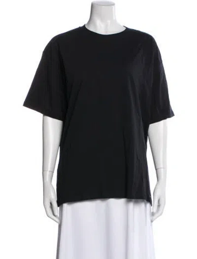 Pre-owned Madhappy Crew Neck Short Sleeve T-shirt In Black