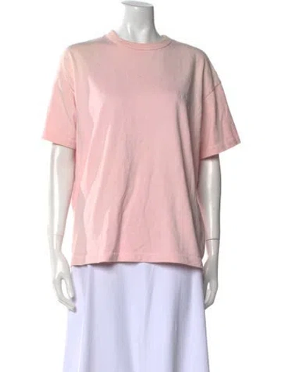 Pre-owned Madhappy Crew Neck Short Sleeve T-shirt In Pink