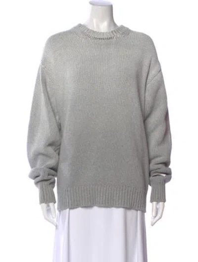 Pre-owned Madhappy Crew Neck Sweater In Gray