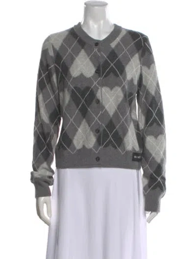 Pre-owned Madhappy Crew Neck Sweater In Gray