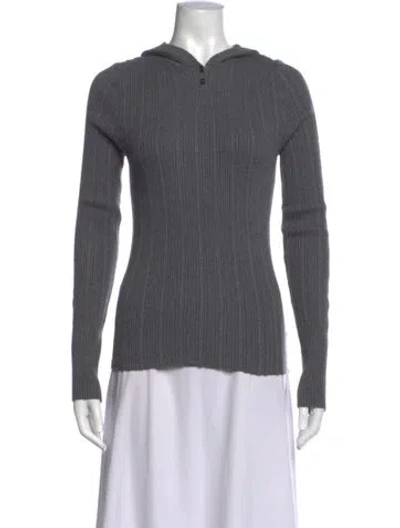 Pre-owned Madhappy Crew Neck Sweater In Grey