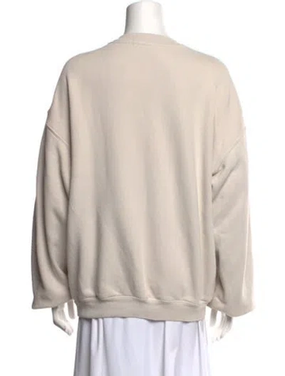 Pre-owned Madhappy Crew Neck Sweater In Neutral