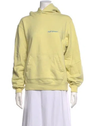 Pre-owned Madhappy Crew Neck Sweater In Yellow