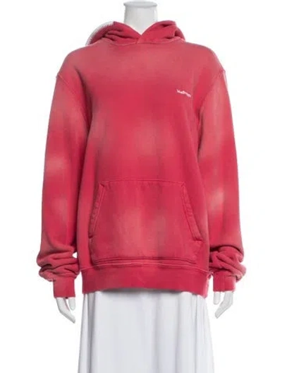 Pre-owned Madhappy Distressed Accents Pajamas In Red