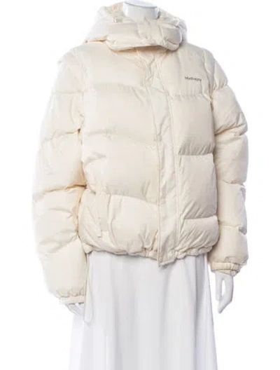 Pre-owned Madhappy Down Jacket In Neutrals