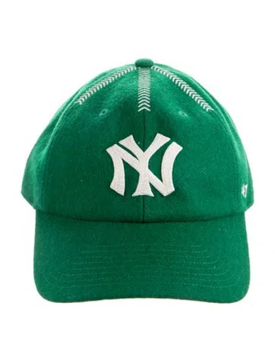 Pre-owned Madhappy Embroidered Baseball Cap In Green