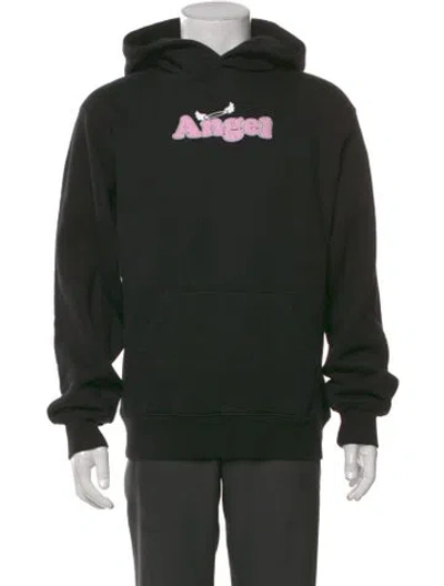 Pre-owned Madhappy Graphic Print Crew Neck Hoodie In Gray