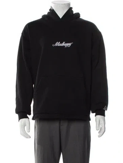 Pre-owned Madhappy Graphic Print Crew Neck Hoodie In Gray