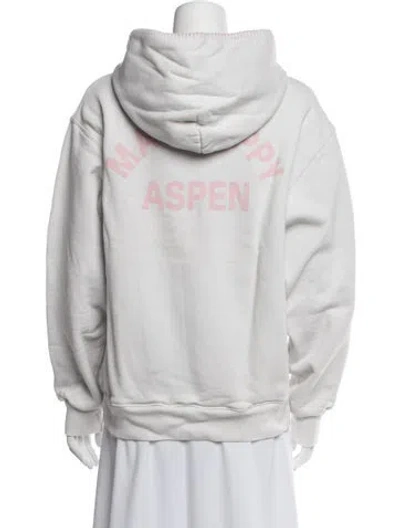Pre-owned Madhappy Graphic Print Crew Neck Sweater In Neutrals