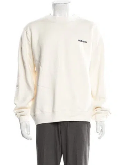 Pre-owned Madhappy Graphic Print Crew Neck Sweatshirt W/ Tags In Neutral