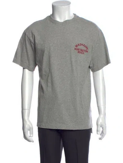 Pre-owned Madhappy Graphic Print Crew Neck T-shirt In Multi