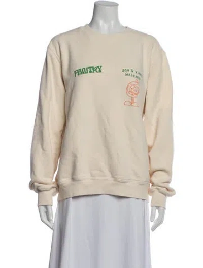 Pre-owned Madhappy Graphic Print Jacket In Green/neutrals/orange