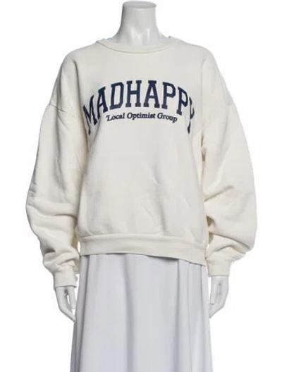 Pre-owned Madhappy Graphic Print Jacket In Neutrals