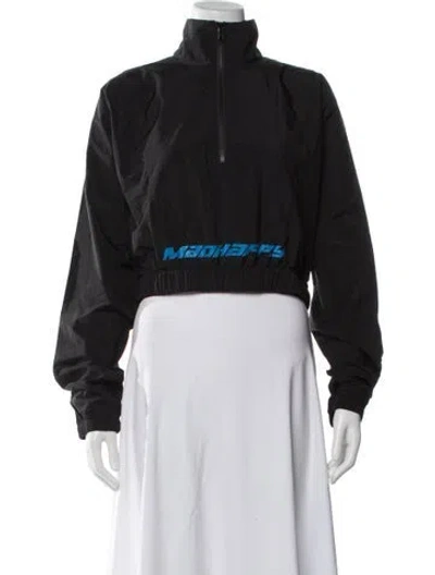 Pre-owned Madhappy Graphic Print Jacket W/ Tags In Black