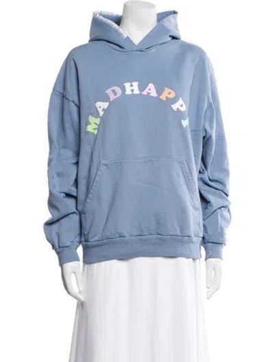 Pre-owned Madhappy Graphic Print Lounge Set In Blue