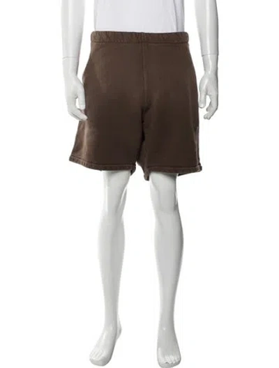 Pre-owned Madhappy Jogger Shorts In Brown