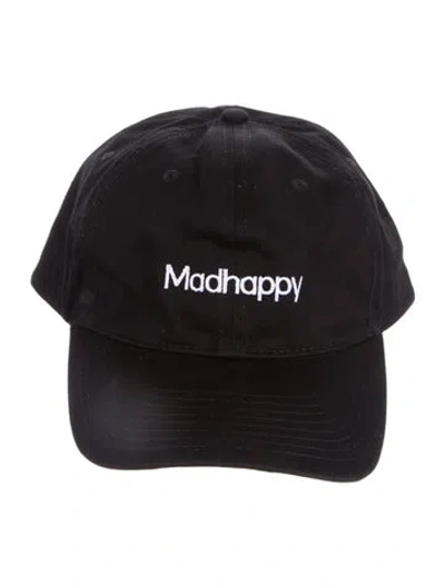 Pre-owned Madhappy Logo Baseball Cap In Black