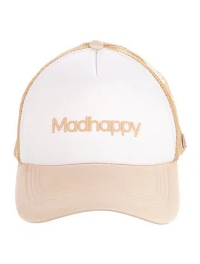 Pre-owned Madhappy Logo Trucker Hat In Neutral