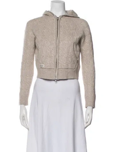 Pre-owned Madhappy Merino Wool Jacket In Neutral