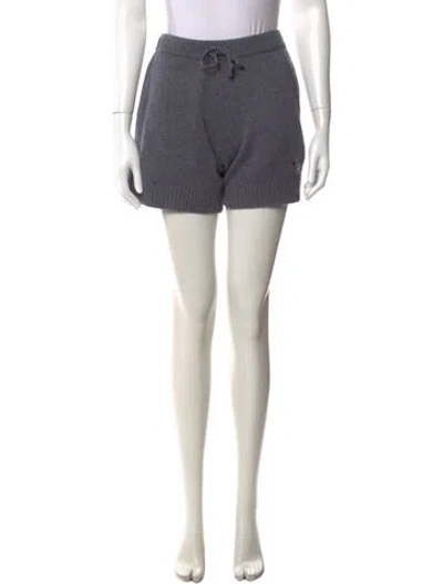 Pre-owned Madhappy Merino Wool Mini Shorts W/ Tags In Grey