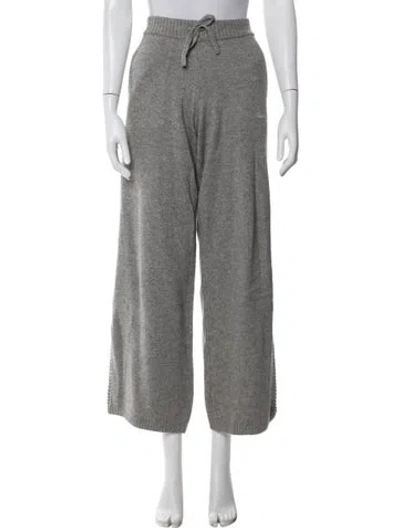 Pre-owned Madhappy Merino Wool Sweatpants In Gray