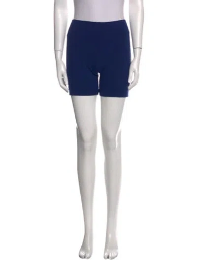 Pre-owned Madhappy Mini Shorts In Blue