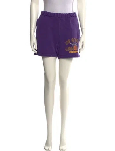 Pre-owned Madhappy Mini Shorts In Green