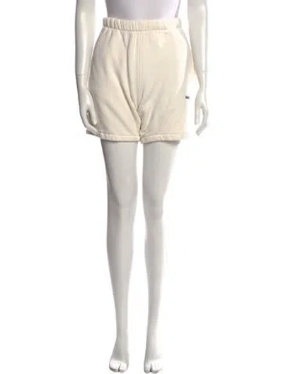 Pre-owned Madhappy Mini Shorts In Neutral