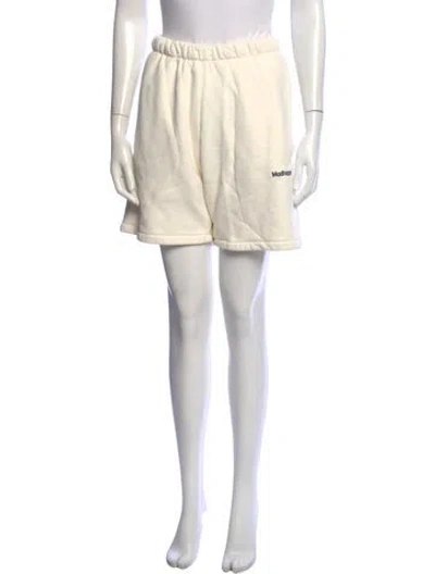 Pre-owned Madhappy Mini Shorts In Neutrals