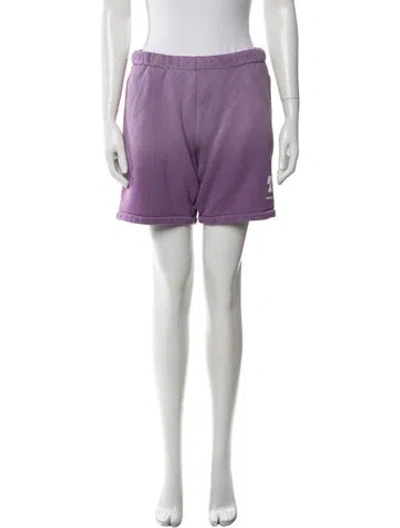 Pre-owned Madhappy Mini Shorts In Purple