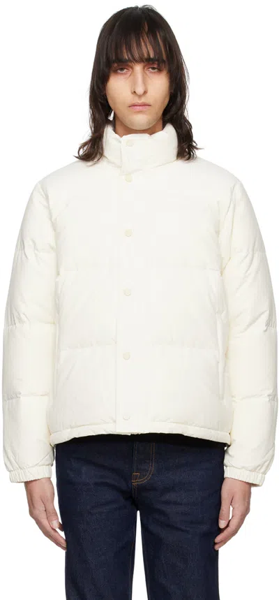 Madhappy Off-white Cozy Down Jacket In Pristine