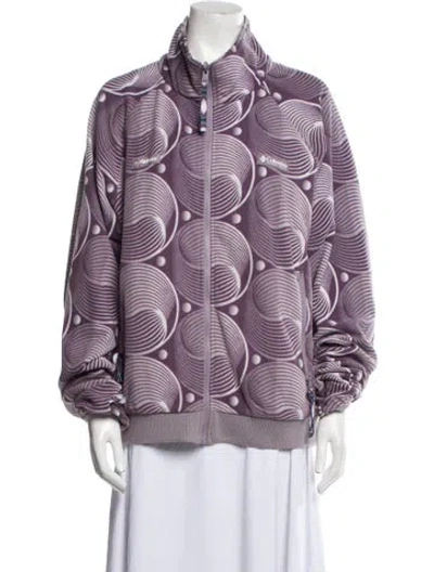 Pre-owned Madhappy Printed Jacket In Purple