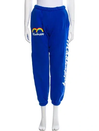Pre-owned Madhappy Printed Sweatpants In Blue