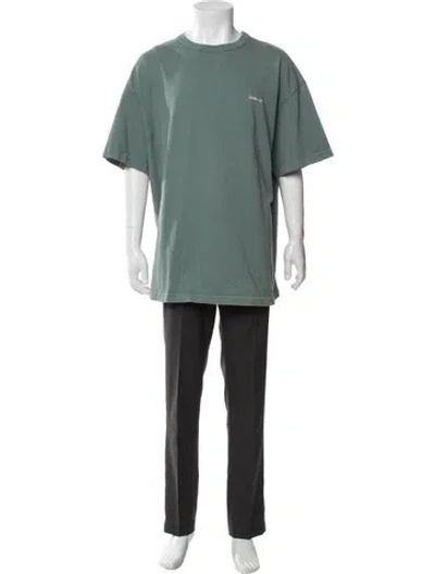 Pre-owned Madhappy Short Sleeve Shirt In Green