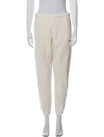 Pre-owned Madhappy Skinny Leg Pants In White
