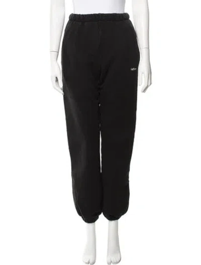Pre-owned Madhappy Straight Leg Pants In Black