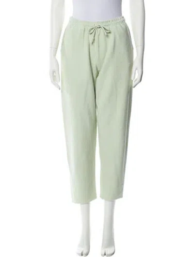 Pre-owned Madhappy Straight Leg Pants In Green