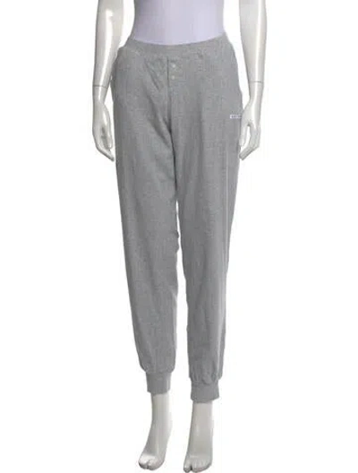 Pre-owned Madhappy Straight Leg Pants In Grey