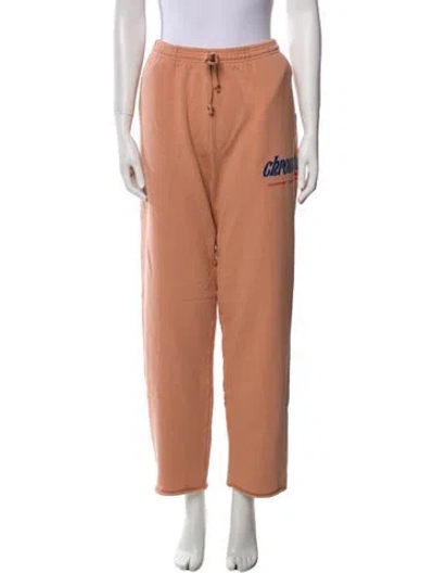 Pre-owned Madhappy Straight Leg Pants In Orange