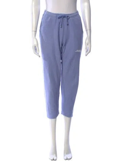 Pre-owned Madhappy Straight Leg Pants In Purple