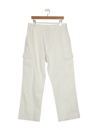 Pre-owned Madhappy Straight-leg Jeans In White