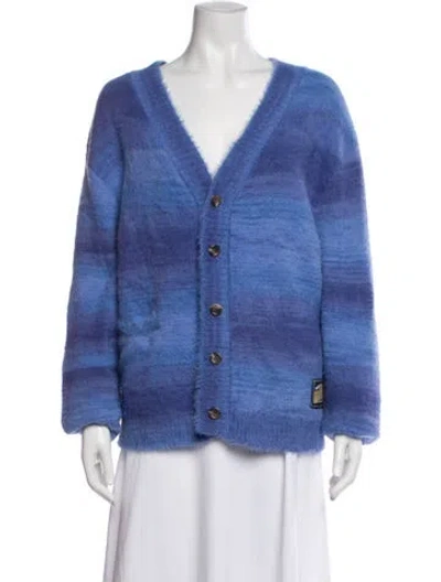 Pre-owned Madhappy Striped In Blue