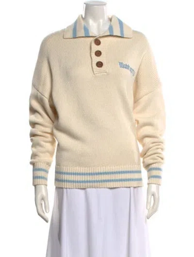 Pre-owned Madhappy Striped Sweater In Neutral