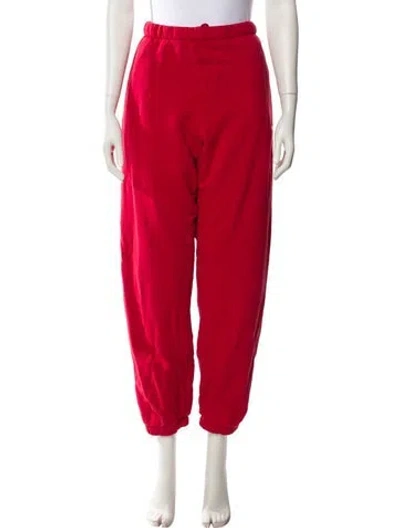 Pre-owned Madhappy Sweatpants In Red