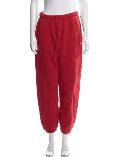 Pre-owned Madhappy Sweatpants In Red